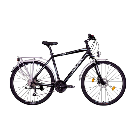 Koliken Blacktour 21" férfi trekking kerékpár fekete
