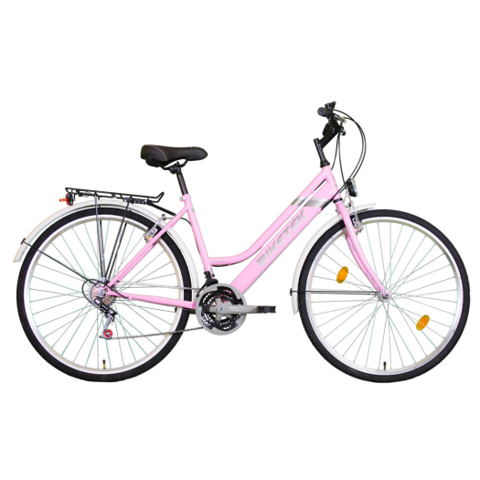 Biketek Maxwell női trekking kerékpár Rózsaszín