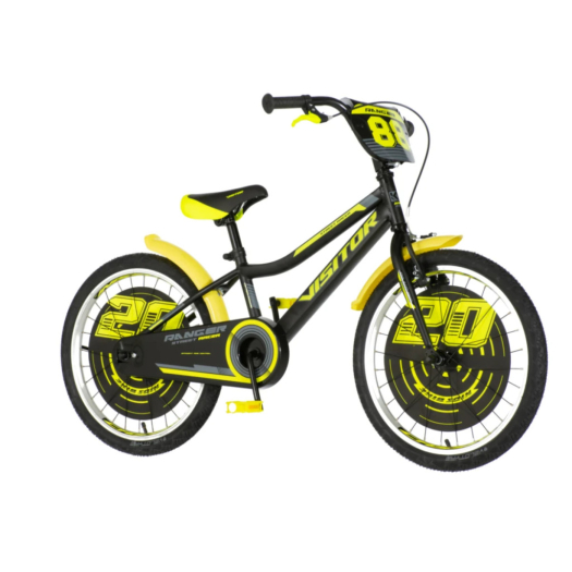 KPC Ranger 20 fekete gyerek kerékpár