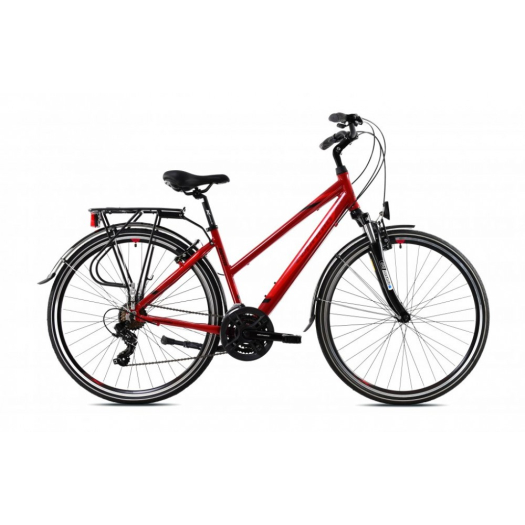 Capriolo Roadster Lady 1.0 női trekking kerékpár 19" Bordó
