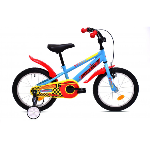 Adria Rocker 16 gyerek kerékpár Kék-Fekete