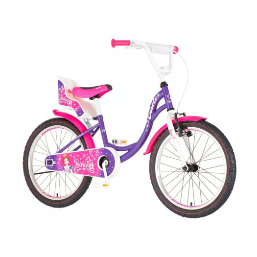 Visitor Princess 20 lila királylányos gyerek kerékpár