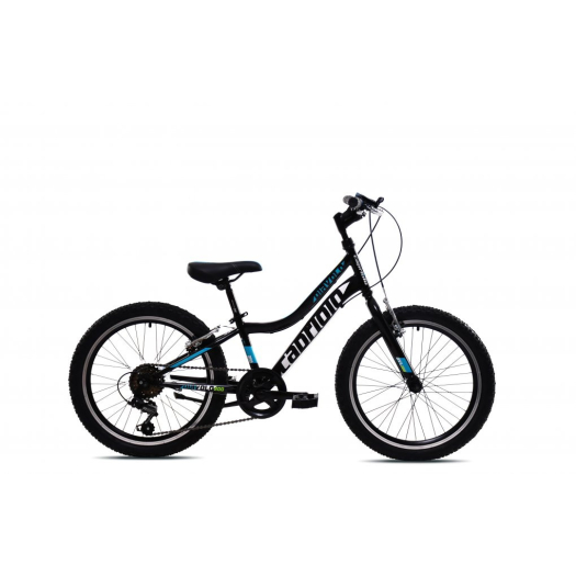 Capriolo Diavolo 200 20" gyerek kerékpár Fekete-Kék 2025