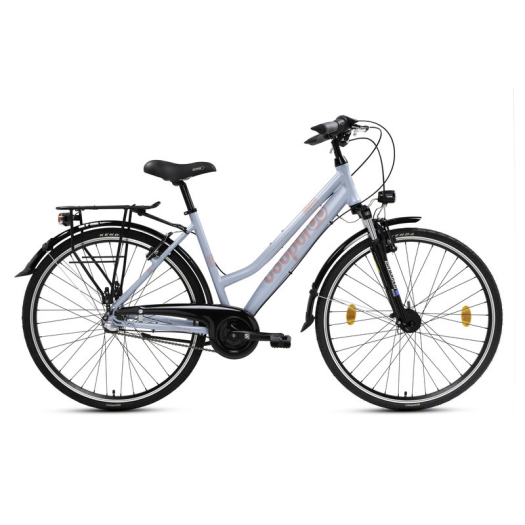 Csepel Spring 100 női városi kerékpár 17" Szürke