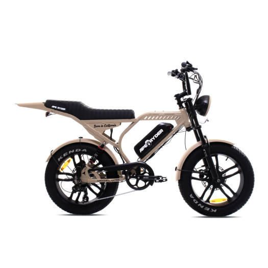Ape Ryder Mandril Ultra 2 Személyes Városi és Off-Road E-Bike pedelec/moped bézs