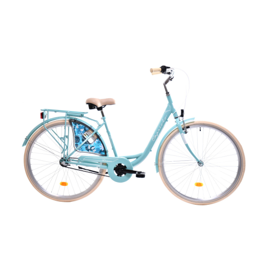 Capriolo Diana női agyváltós városi kerékpár 20" Türkiz