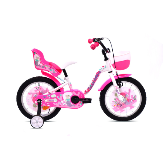 Adria Fantasy 16 hableányos gyerek kerékpár Fehér