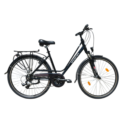 Broster Mavine Lady 28 könnyűvázas női trekking kerékpár 45 cm Fekete