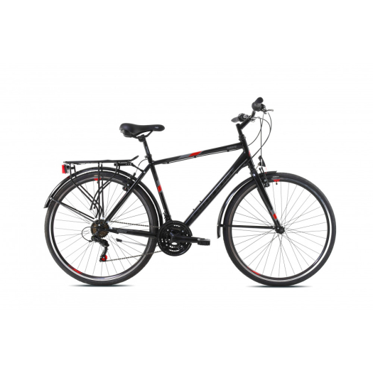 Capriolo Sunrise Man férfi trekking kerékpár Fekete 20"