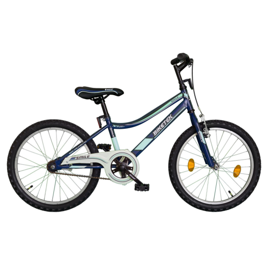 Biketek Smile fiú 20 gyerek kerékpár Kék