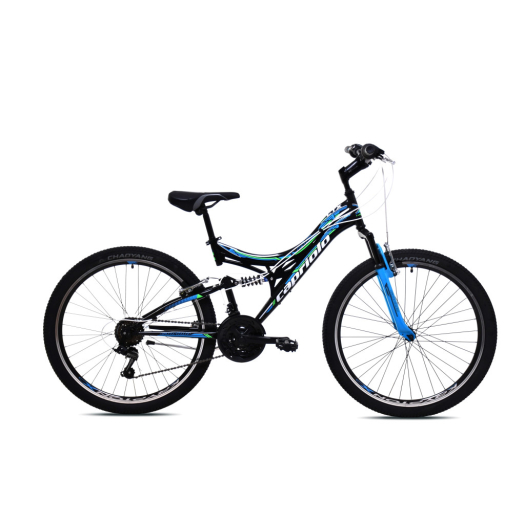 Capriolo CTX 260 26" összteleszkópos kerékpár Fekete-Kék