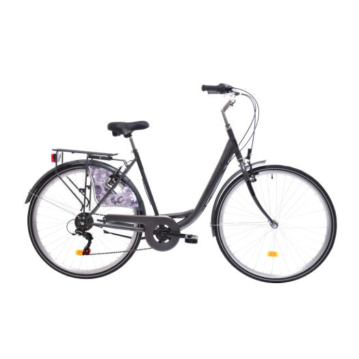 Capriolo Diana 6 sebességes női városi kerékpár 20" Grafit 2024