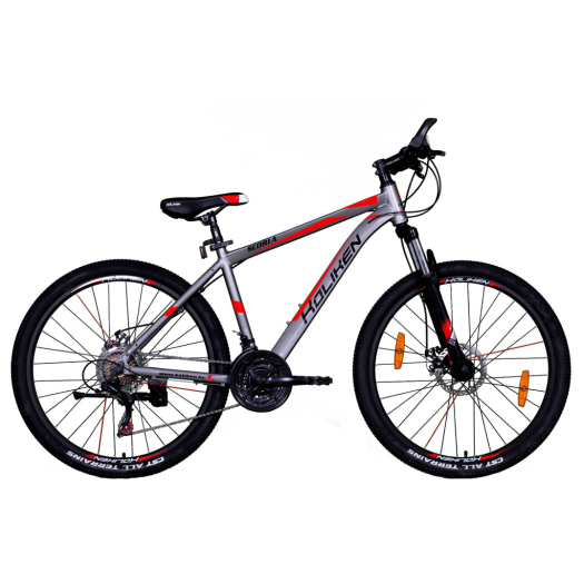 Koliken Scoria férfi MTB grafit-piros kerékpár 19"