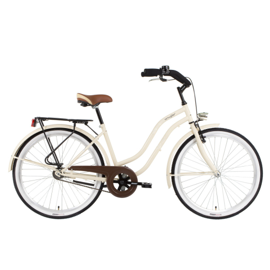 Koliken Cruiser kontrás női kerékpár Latte