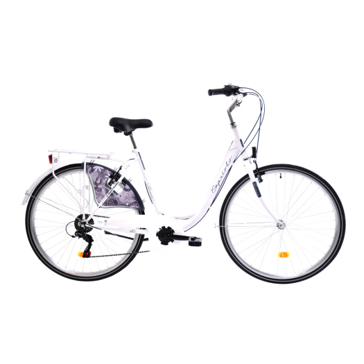 Capriolo Diana 6 sebességes női városi kerékpár 20" Fehér 2024