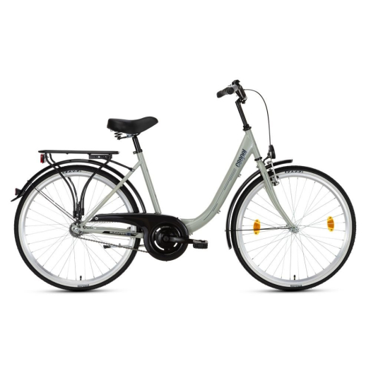 Csepel Budapest B 26 kontrás városi kerékpár Szürke 2024