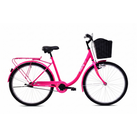 Adria Melody női városi 1 sebességes 26 kerékpár Pink