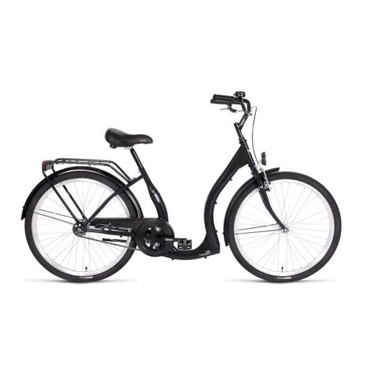 Velzen Hunyadi agyváltós városi kerékpár Fekete