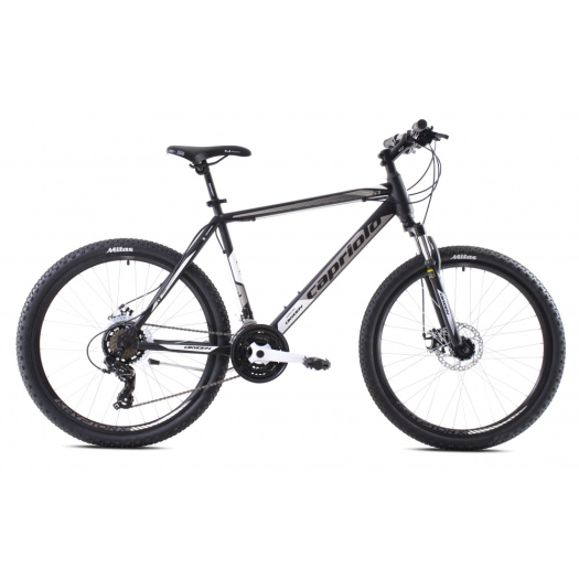 Capriolo Oxigen 26" férfi MTB kerékpár 20" Fekete-Szürke
