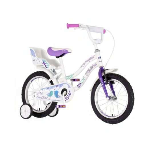 Visitor Songbird 16 madárkás gyerek kerékpár fehér