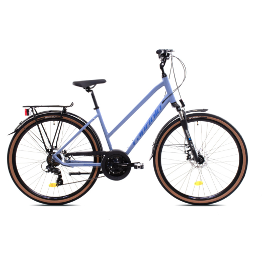 Capriolo Roadster Lady Trapez női trekking kerékpár 18" Világoskék