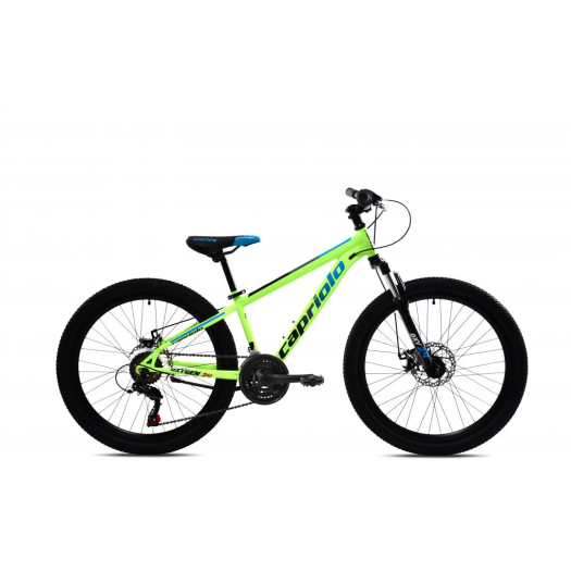Capriolo Oxigen Disc 24" gyerek kerékpár Zöld