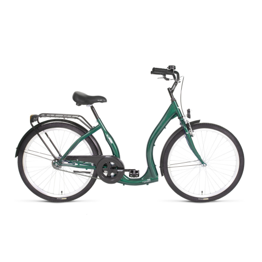 Velzen Hunyadi városi kerékpár Zöld