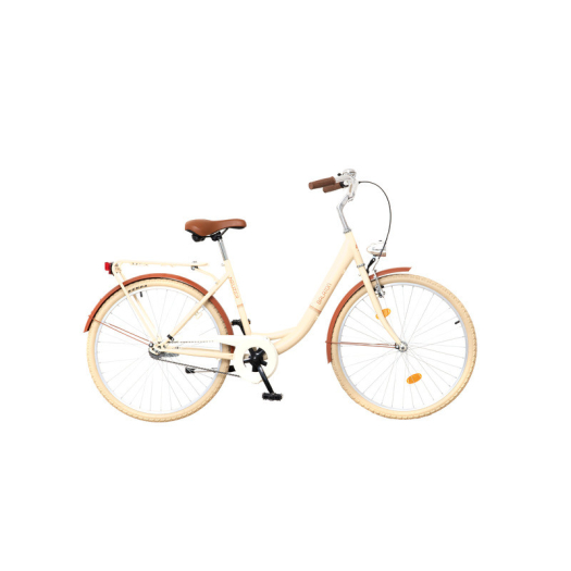 Neuzer Balaton Prémium 28 1 seb. városi kerékpár Krém-Barna