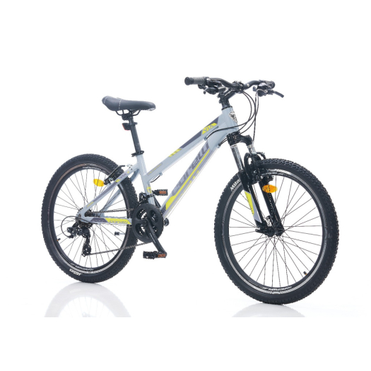 Corelli Via 1.1 Lady 24" gyerek MTB könnyűvázas kerékpár Szürke