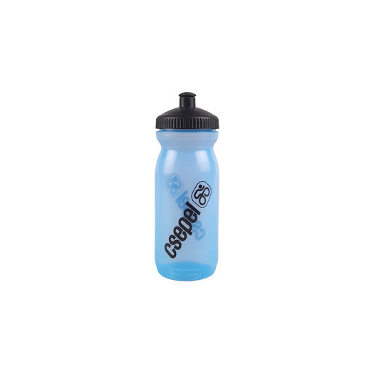 Csepel logós 600ml kulacs kék-átlátszó