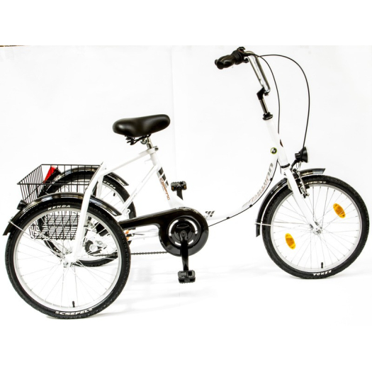 Csepel Camping három kerekű agyváltós kerékpár Fehér