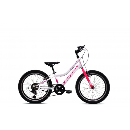Capriolo Diavolo 200 20" gyerek kerékpár Fehér-Rózsaszín 2025