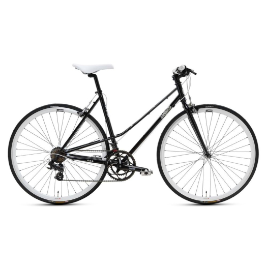 Csepel Torpedo 3* női 57cm fitness kerékpár Fekete