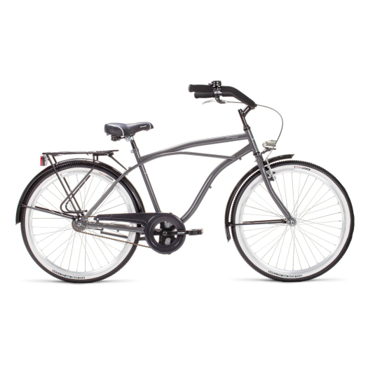 Koliken Cruiser kontrás férfi kerékpár Grafit