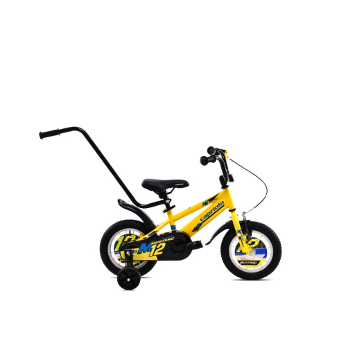 Capriolo Mustang 12" gyerek kerékpár Sárga-Kék