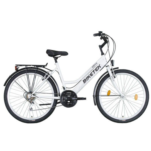 Biketek Oryx női felszerelt ATB kerékpár Fehér