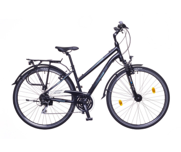 Neuzer Firenze 200 női 19" trekking kerékpár Fekete