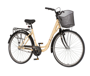 Venssini Diamante 28 krém női városi kerékpár