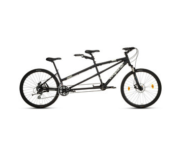 Csepel Tandem teleszkópos kerékpár Fekete