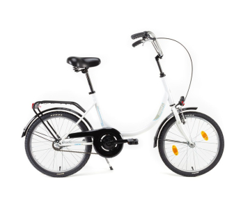 Csepel Camping kontrás merevvázas kerékpár Fehér