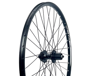 BikeTrade 27,5 tárcsafékes fekete hátsó kerék