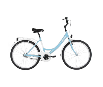 Biketek Jázmin 26 kontrás városi kerékpár Kék