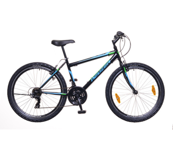 Neuzer Nelson 30 férfi 17" MTB kerékpár Fekete-Kék