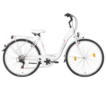 Koliken Sweet Bike 28 városi kerékpár Fehér