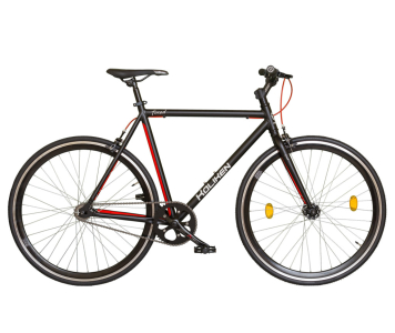 Koliken Fixed fixi Fekete-Piros kerékpár 56 cm