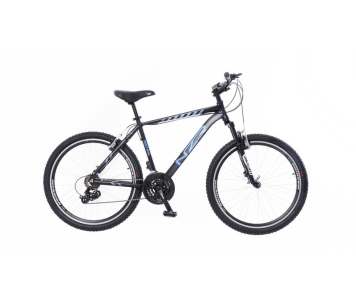 Neuzer Mistral 50 férfi 19" MTB kerékpár Fekete-Kék