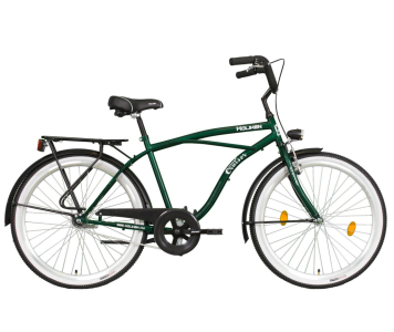 Koliken Cruiser kontrás férfi kerékpár Zöld