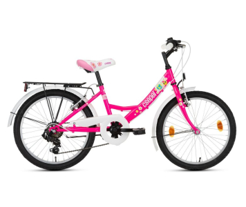 Csepel Flora 20 gyermek kerékpár Rózsaszín 2023