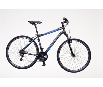 Neuzer X200 férfi 19" crosstrekking kerékpár Fekete-Kék