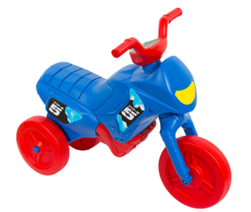 Koliken műanyag kismotor S Kék-Piros